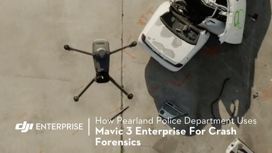 How Pearland PD investigates crash scenes using DJI Mavic 3 Enterprise