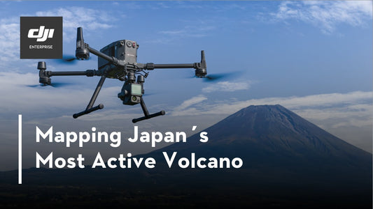 Mapping Japan's Most Active Volcano with the Matrice 300 RTK